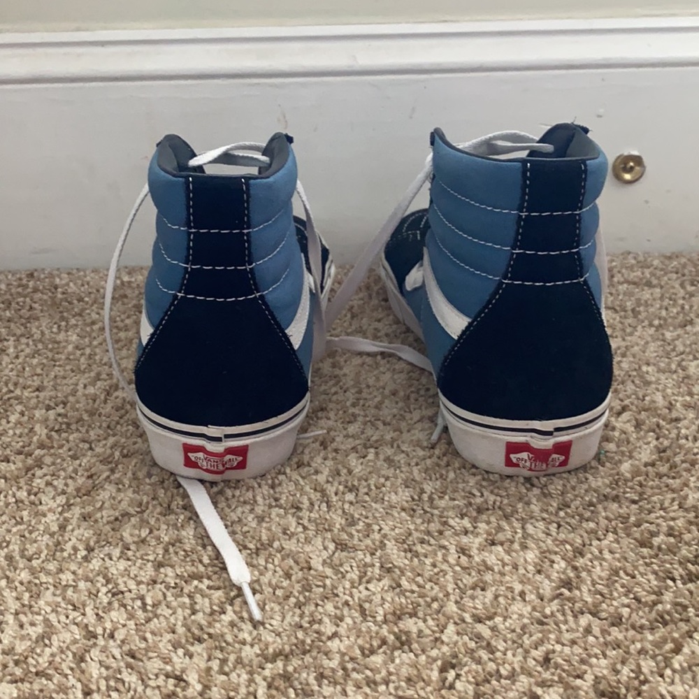 Vans High top sneakers Blue and black - Picture 4 of 5